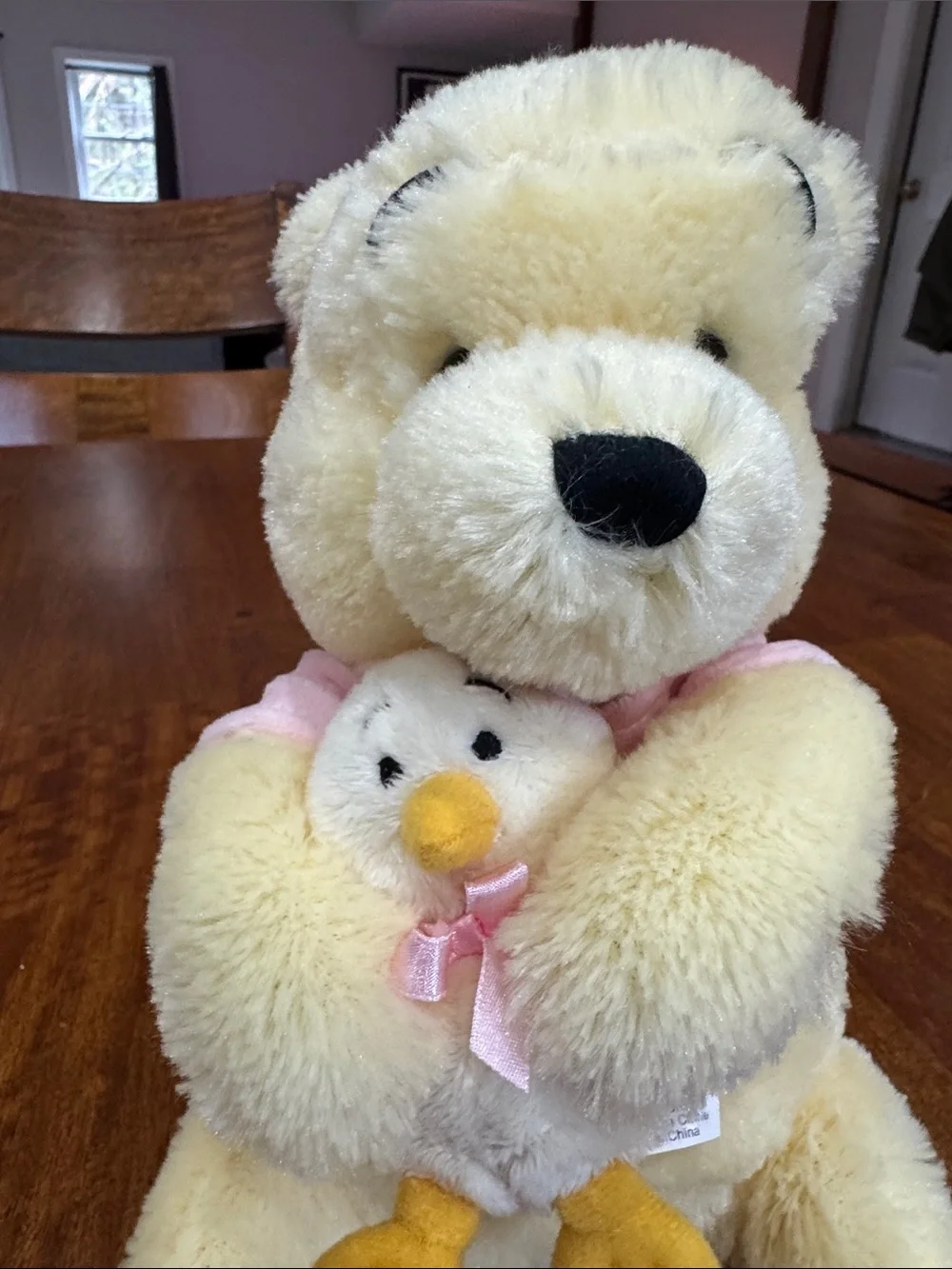 Y2K Disney Plush Winnie the Pooh with Chick Plush